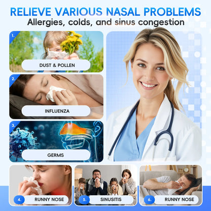 Wellyro™ Nasopro Electric Nose Cleaner & Irrigator