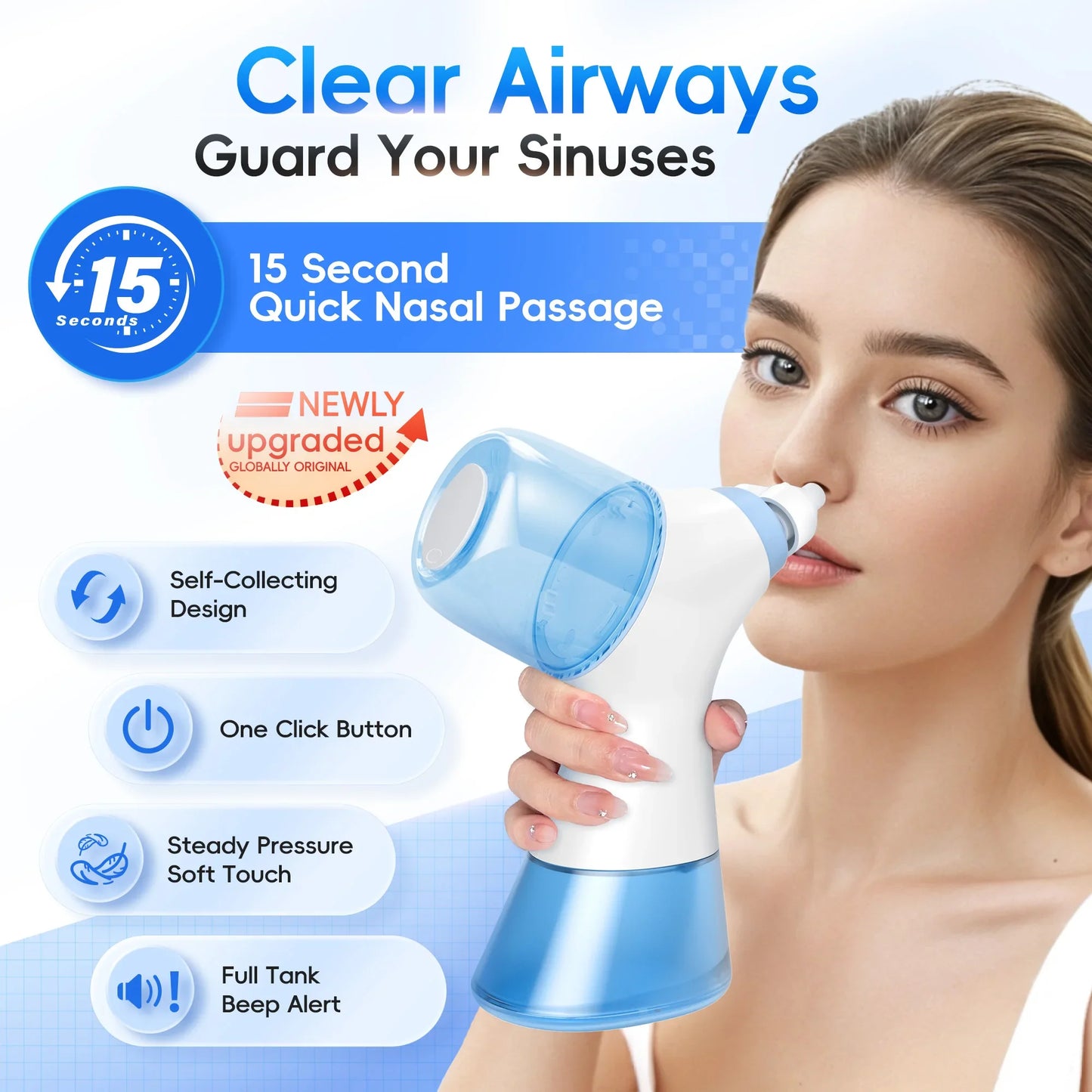 Wellyro™ Nasopro Electric Nose Cleaner & Irrigator