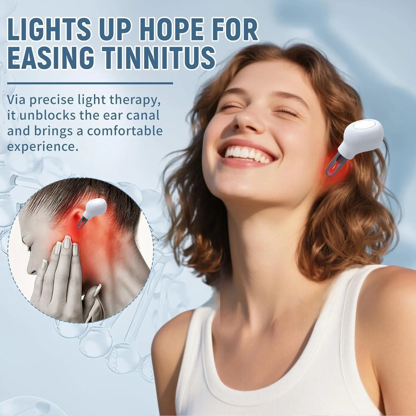 Wellyro™ Ear Canal Phototherapy Pods