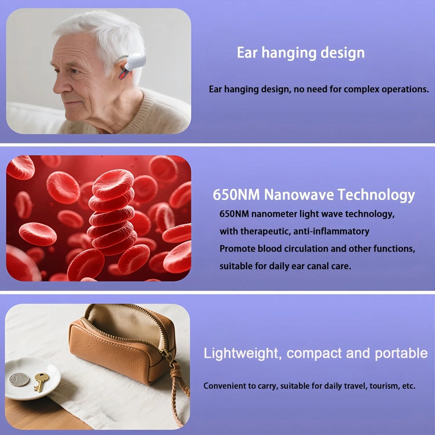 Wellyro™ Ear Canal Phototherapy Pods